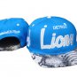 Detriot lions snake skin snapback