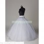Free Shipping Bridal Accessories-White Organza Petticoat Crinoline Underskirt PC18