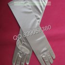 Bridal Accessories-White or Ivory Satin Finger Wedding Gloves G22