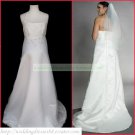 2011 Free Shipping Halter White Chiffon Empire Maternity Bridal Gown Applique Beaded Wedding Dress