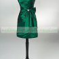 2012 Hot Sale Strapless Blue Taffeta Ruffled Beaded Cocktail Dress Homecoming Dress C015