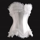 Wholesale Retail Lacework Sexy Lingerie Overbust Corset Sweetheart with Lace Up Back Underwear S05