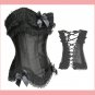 Wholesale Retail Lacework Sexy Lingerie Overbust Corset Sweetheart with Lace Up Back Underwear S05