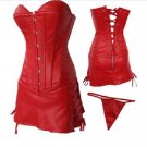 Sexy Lingerie Floral Brocade Overbust Corset Sweetheart with Lace Up Back Underwear Bodysuits S06
