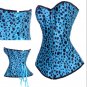 Sexy Lingerie Floral Brocade Overbust Corset Sweetheart with Lace Up Back  Bodysuits S26