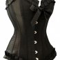 Sexy Lingerie Floral Brocade Overbust Corset Sweetheart with Lace Up Back Bodysuits S35