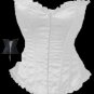 Sexy Lingerie Floral Brocade Overbust Corset Sweetheart with Lace Up Back Bodysuits S36