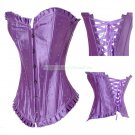 Sexy Lingerie Floral Brocade Overbust Corset Sweetheart with Lace Up Back  Bodysuits S42
