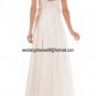 2012 New Style Strapless White Stretch Satin Pleat Beaded wedding dress Bridal Gown