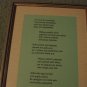 Greek Poem in Frame
