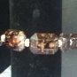 acrylic stone bracelet in brown