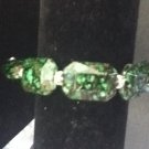 acrylic stone bracelet in green