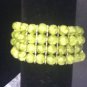 chunky lime green bracelet