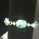 malachite chip bracelet