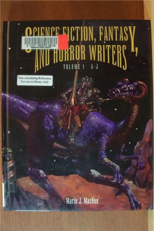 2 Volumes, SCIENCE FICTION, FANTASY & HORROR WRITERS - Hardcover 1995