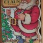 HERE COMES SANTA CLAUS Golden Sturdy Shape Book by M. Hover, Hardcover 1982