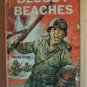 BLOODY BEACHES, Marines Die Hard by Delano Stagg, Paperback 1st Ed. 1961