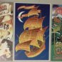 GREGG ALLMAN Rock Concert Poster SET (3 pieces), Fillmore, JIM PHILLIPS design