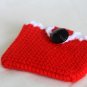 Festive cardholder (Red)