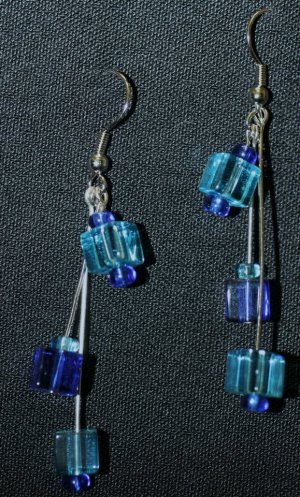 Blue cubes