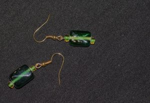 Green Rectangle Drops