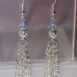 Blue & Silver Sparkle Tassels
