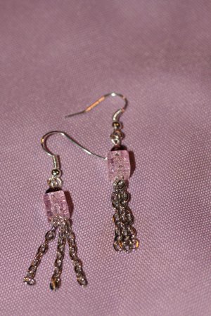 Pink Tassel cubes