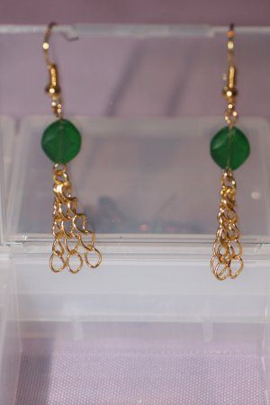 Green Tassels