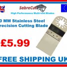 SabreCut 30mm Stainless Steel Multi Tool Blade. For Bosch Fein Worx Oscillating Multi-tools.