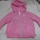 Toddler Girls Pink Puma Hoodie Jacket Windbreaker Size 3T