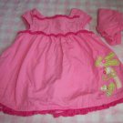 6-12 m Gymboree Monkey Island Dress Bloomers Pink