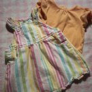 6-12 m Gymboree Happy Rainbow Jumper shirt Snuggle Bug