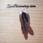 NEW 925 Sterling Silver Pendant Charm 3-D*Clemson Tiger Paw Flip Flop* Hand Made