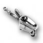 NEW 925 Sterling Silver Charm 3-D * Wheel Barrel * Garden Tools