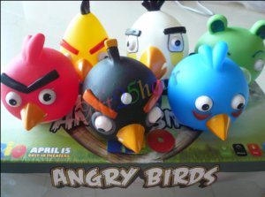 Angry Birds Dolls Set Eyes protrude