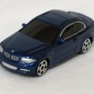 BMW 1 series coupe blue dealer special 7.5cm die cast model car (Rare)