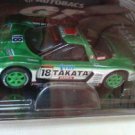 Takata Dome NSX #18 0054 2004 series green 8cm die cast model car
