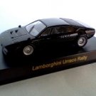 Kysoho Lamborghini Urraco Rally black 1/64 die cast model car