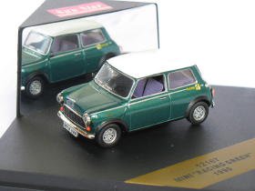 Mini Racing green 1990 1/43 die cast model car