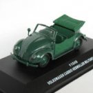 Volkswagen Cabrio Hebmuller Military closed 1/43 die cast model car (Rare)