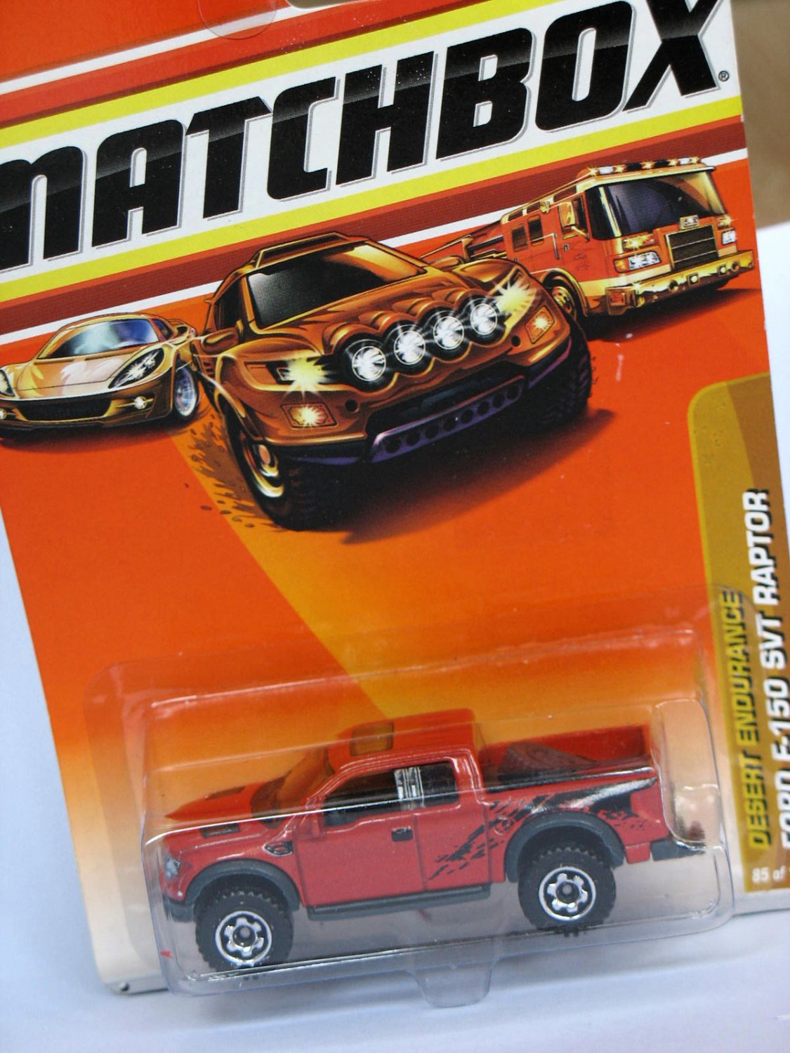 Matchbox Ford F-150 SVT Raptor 1/76 die cast model car