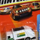 Matchbox City Action 2008 Garbage Truck White 7cm Die Cast Model Car