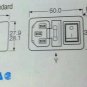 Arcolectric IEC Connector 3 Pin IEC320 C14 Inlet Male Power Socket w Fuse Switch 10A 250V