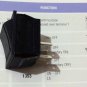 Arcolectric Rocker Switch, DPST, Black w/o I/O (Lot of 5 pcs)