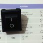 Arcolectric Rocker Switch, DPST, Black with I/O (Lot of 5 pcs)