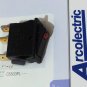 Arcolectric Lit Rocker Switch Single Pole 12A 250Vac T125 (Lot of 5 pcs)