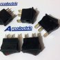 Arcolectric Lit Rocker Switch Single Pole 12A 250Vac T125 (Lot of 5 pcs)