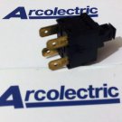 Arcolectric Push Button Switches 8(8)A 250Vac & 12(12)A 250Vac (Lot of 5 pcs)