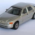 Ford Crown Victoria Silver 1/64 Die Cast Model Car (Rare)