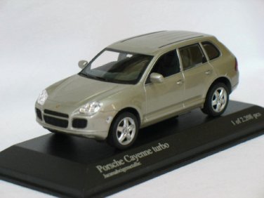 Porsche Cayenne Turbo Jarama Beige Metallic 2002 1/43 die cast model car